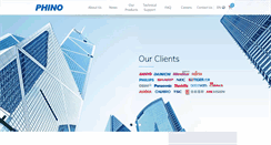 Desktop Screenshot of phino.com